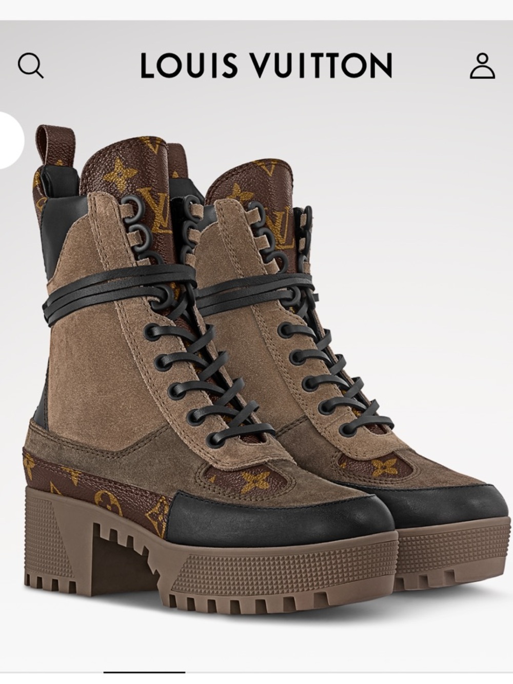 Louis Vuitton Laureate Desert Boot